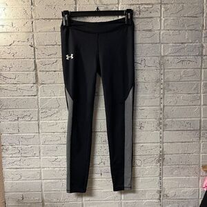 Under Armour ColdGear Black Fleece Lined Leggings Small